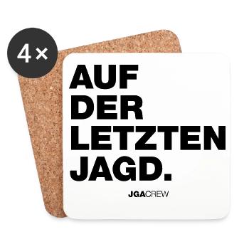 On the Last Hunt (Bachelor Party) - Coasters (set of 4) - white - Front