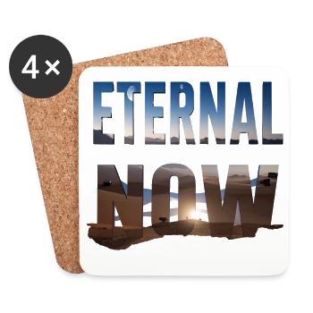 Eternal Now - Coasters (set of 4) - white - Front