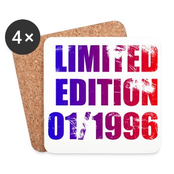 30th Birthday Limited Edition 01/1996 - Coasters (set of 4) - white - Front