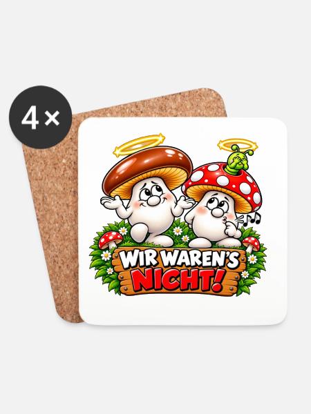 1000206352 - Untersetzer (4er-Set) - Weiß
