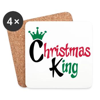 weihnachten - Untersetzer (4er-Set) - Weiß - Vorne