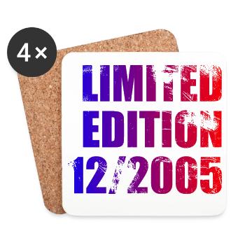 20e anniversaire Edition limitée 12/2005 - Dessous de verre (lot de 4) - blanc - Devant