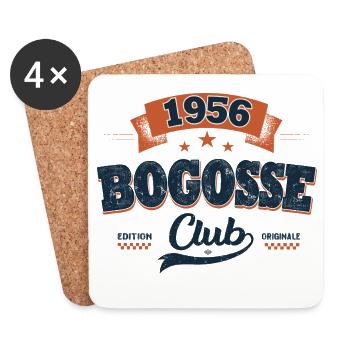 70 Years Man Gift 1956 – Bogosse Club - Coasters (set of 4) - white - Front