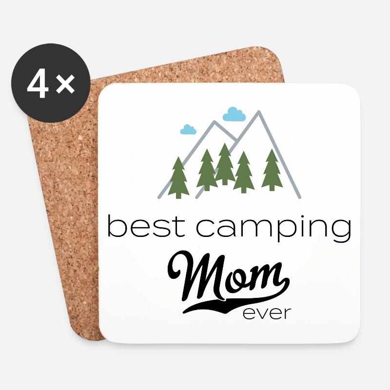Camper - Untersetzer (4er-Set) - Weiß