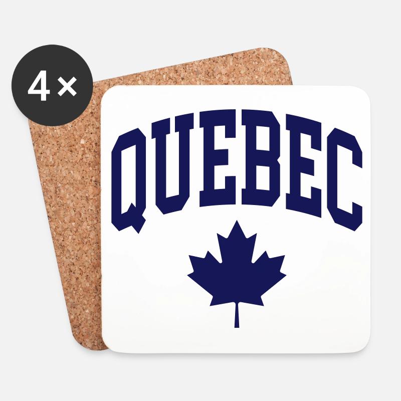 Quebec - Untersetzer (4er-Set) - Weiß