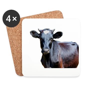 Vache - Untersetzer (4er-Set) - Weiß - Vorne