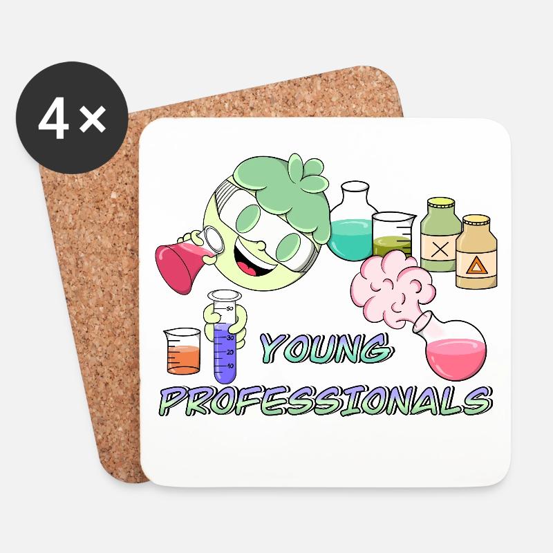 Young Professionals - Untersetzer (4er-Set) - Weiß