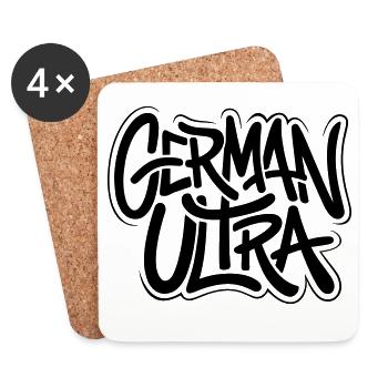 German ultra  - Untersetzer (4er-Set) - Weiß - Vorne