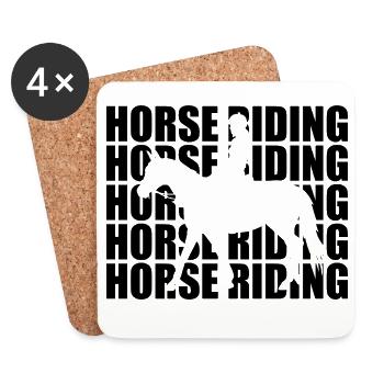 Fun riding - Coasters (set of 4) - white - Front