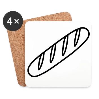 wand - Coasters (set of 4) - white - Front