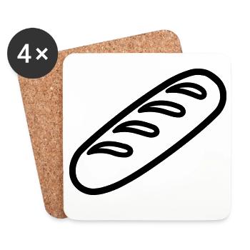wand - Coasters (set of 4) - white - Front