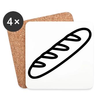 wand - Coasters (set of 4) - white - Front