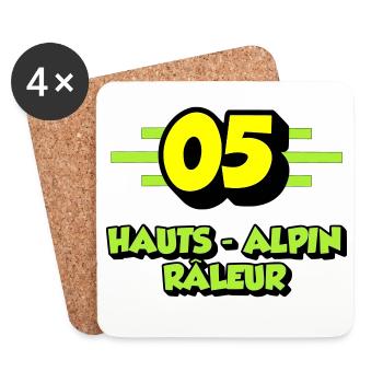 High Alpine Complainer - Coasters (set of 4) - white - Front
