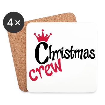 Christmas - Coasters (set of 4) - white - Front