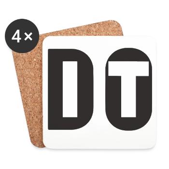 Do It Dont Quit Dark - Untersetzer (4er-Set) - Weiß - Vorne