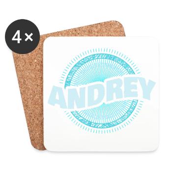 Andrey - Coasters (set of 4) - white - Front