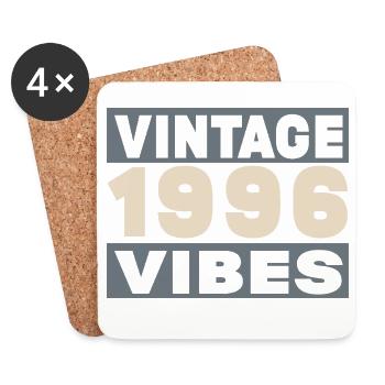 Anniversary 1996 - 30 years - Coasters (set of 4) - white - Front
