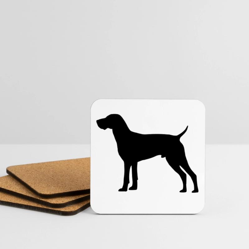 German Shorthaired Pointer Coasters (set of 4)