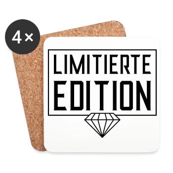 limited edition - Coasters (set of 4) - white - Front