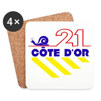 Gold Coast - Coasters (set of 4) - white - Front