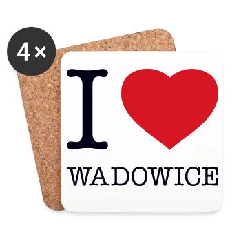 J’ADORE WADOWICE - Dessous de verre (lot de 4) - blanc - Devant