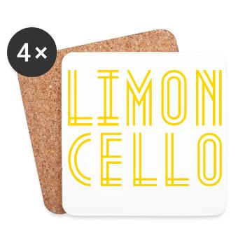 LIMONCELLO - Untersetzer (4er-Set) - Weiß - Vorne