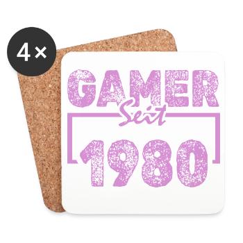 1980 - Coasters (set of 4) - white - Front