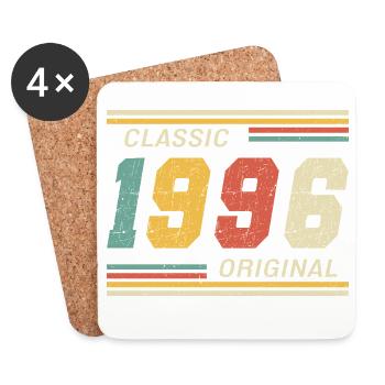 1996 - Original classique - Dessous de verre (lot de 4) - blanc - Devant