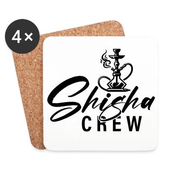 Shisha Crew - Coasters (set of 4) - white - Front