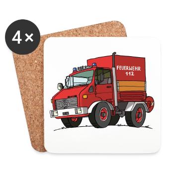 Logistimog - Untersetzer (4er-Set) - Weiß - Vorne