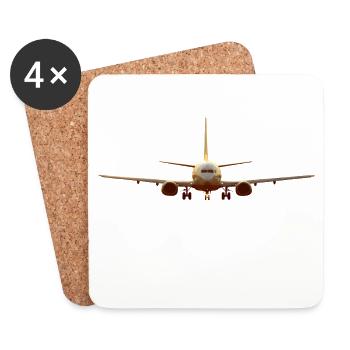737 - Untersetzer (4er-Set) - Weiß - Vorne