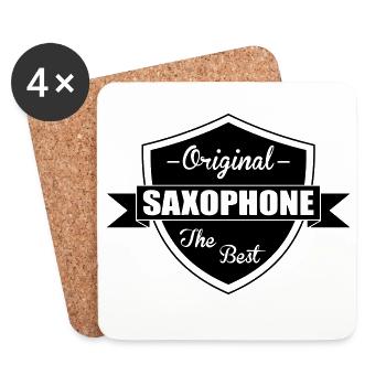 Saxophone - Coasters (set of 4) - white - Front