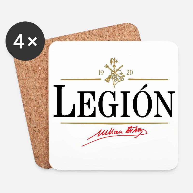 Legion - Untersetzer (4er-Set) - Weiß