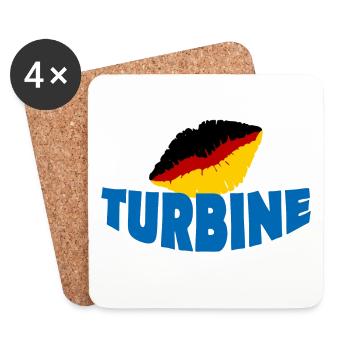 TURBINE - Coasters (set of 4) - white - Front
