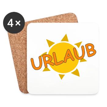 HOLIDAY - Coasters (set of 4) - white - Front
