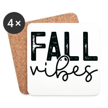 Viking Inspired T-shirt Design - Coasters (set of 4) - white - Front