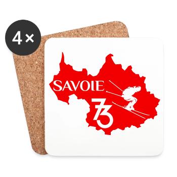 Savoyen 73 - Untersetzer (4er-Set) - Weiß - Vorne