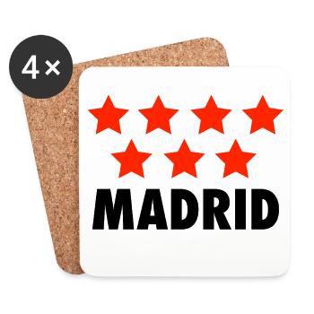 Madrid - Untersetzer (4er-Set) - Weiß - Vorne