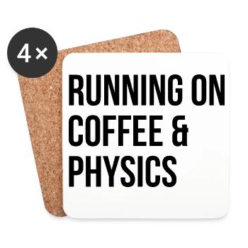 Physics - Coasters (set of 4) - white - Front