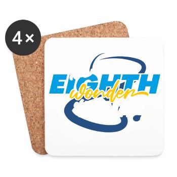 The 8th Miracle of Jena - Coasters (set of 4) - white - Front