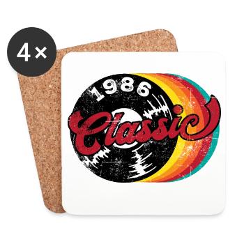 Greatest Hits 1986 - Coasters (set of 4) - white - Front