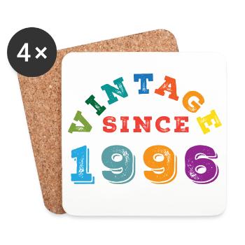 1996 vintage - Coasters (set of 4) - white - Front