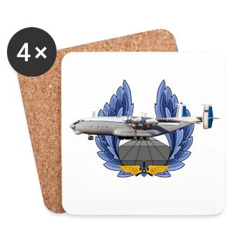 An-22 - Coasters (set of 4) - white - Front