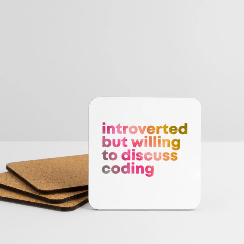 Coding Coding Coding Coasters (set of 4)