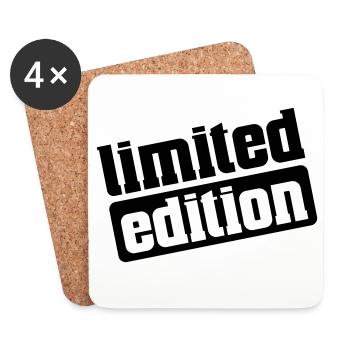limited_edition - Coasters (set of 4) - white - Front