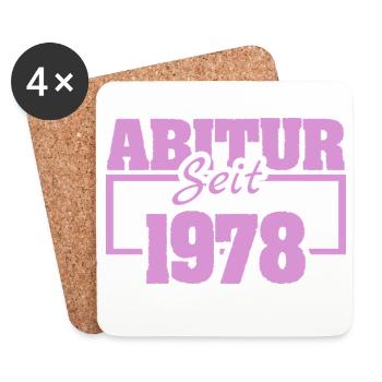 1978 - Coasters (set of 4) - white - Front