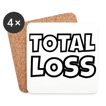 Total loss # - Coasters (set of 4) - white - Front
