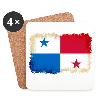 Panama as Panama - Coasters (set of 4) - white - Front