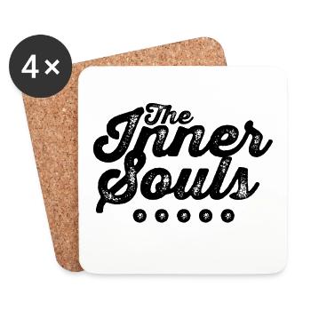 inner_souls_2 - Untersetzer (4er-Set) - Weiß - Vorne