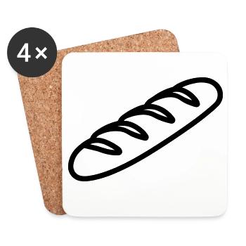 wand - Coasters (set of 4) - white - Front